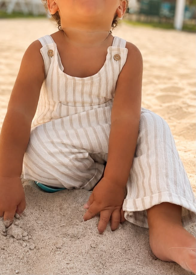 Striped Overall