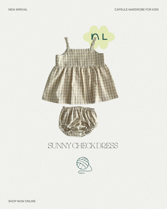 Sunny Check Dress