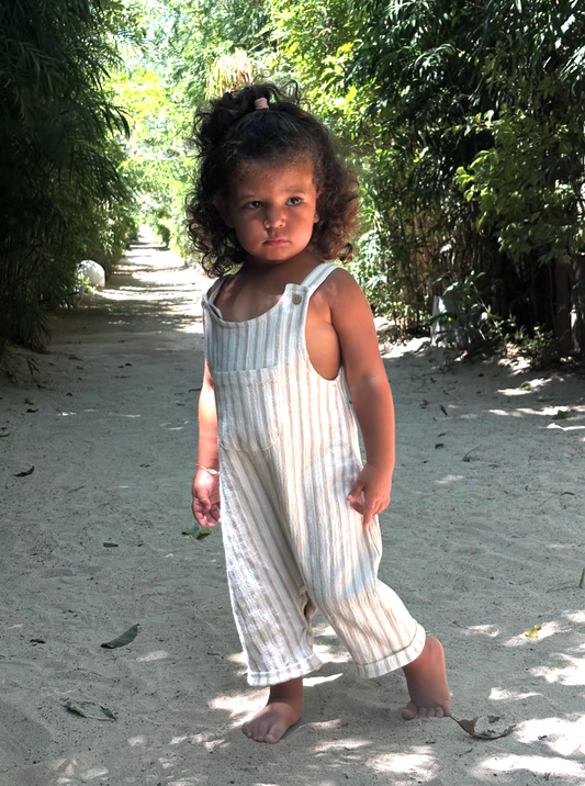 Striped Overall